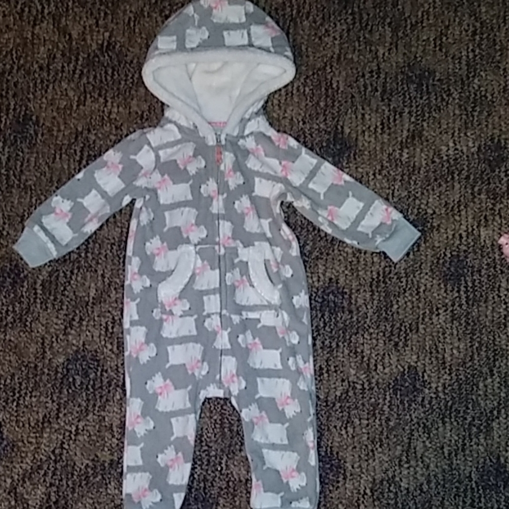 Carter's 9M Hooded Jumpsuit